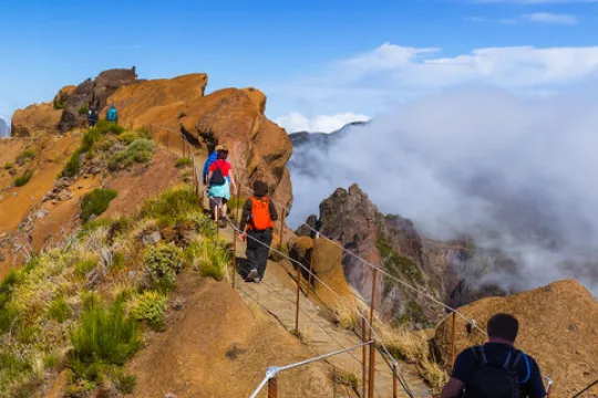 Wandelen op Madeira Pico Arierio