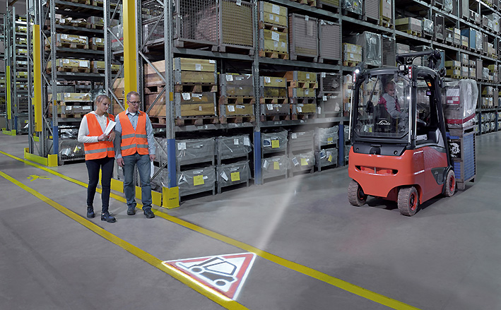 Linde TruckSpot Veiligheidsoptie