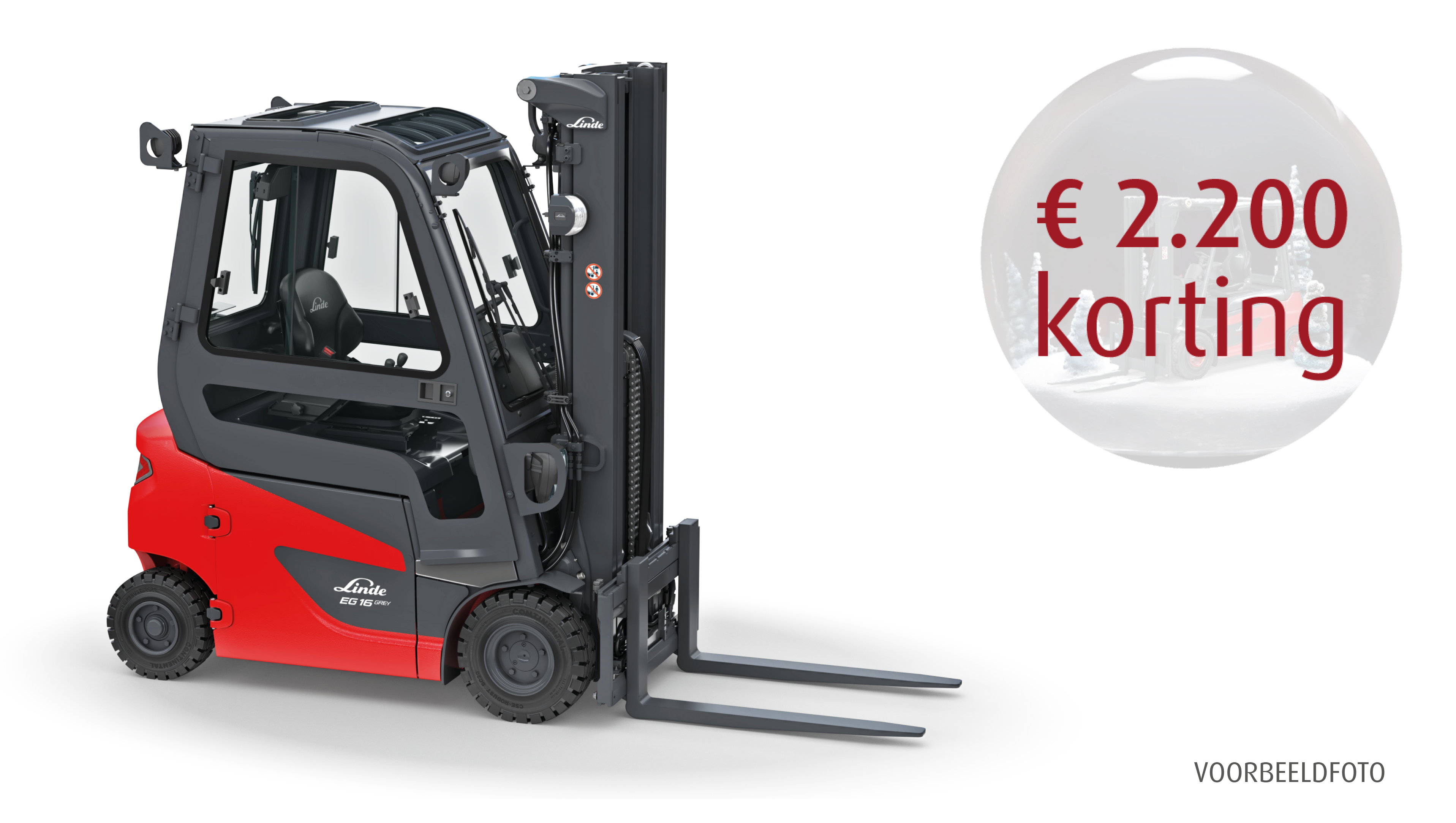 Elektrische heftruck EG16 EH connect