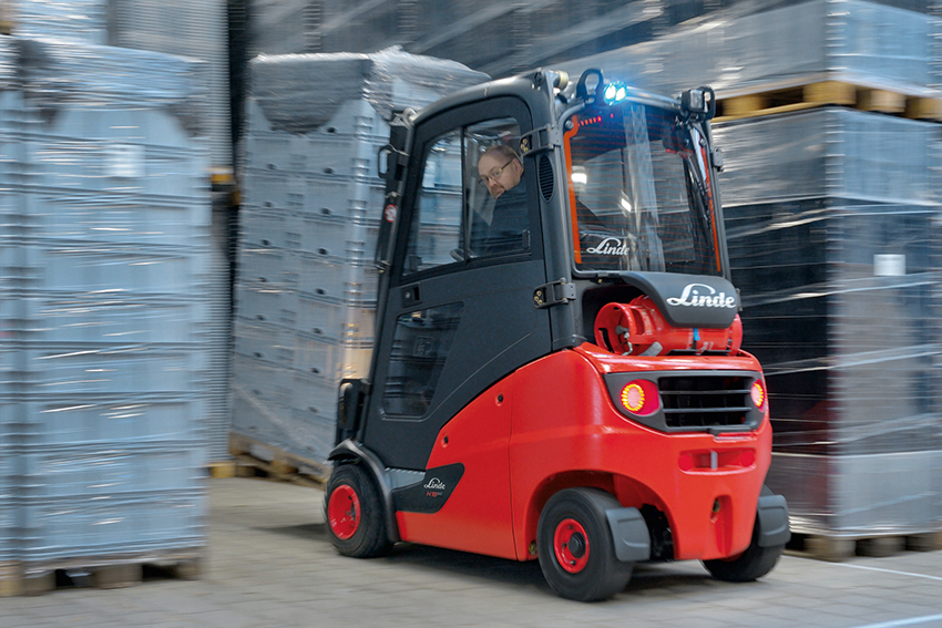 Linde H14 - H20 compacte verbrandingstruck huren