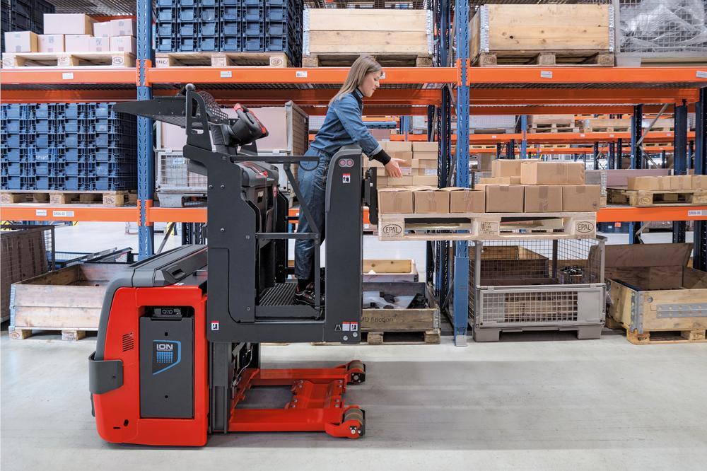 Linde V08 orderverzameltruck huren