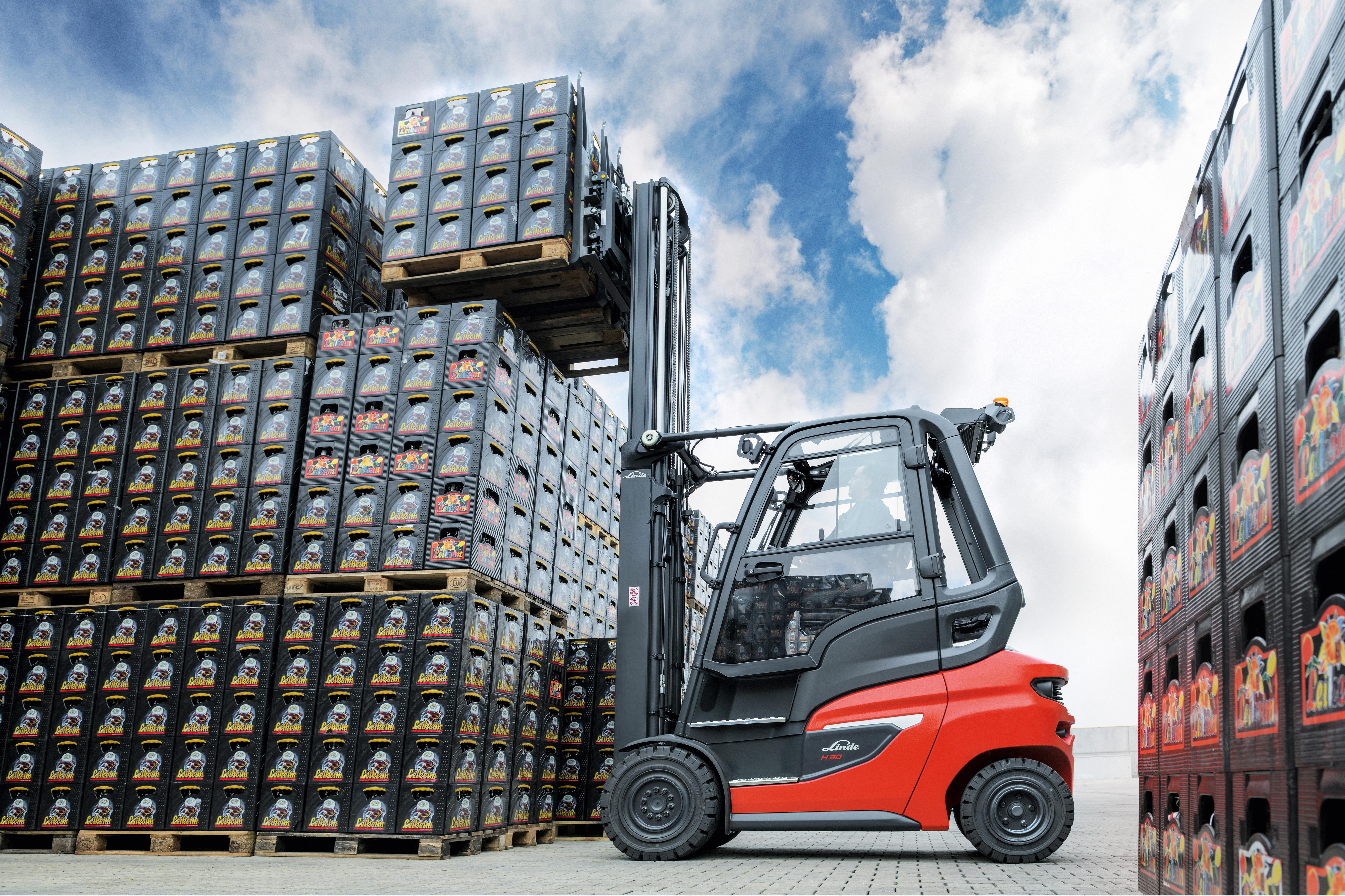 Linde H20 - H35 verbrandingstruck huren