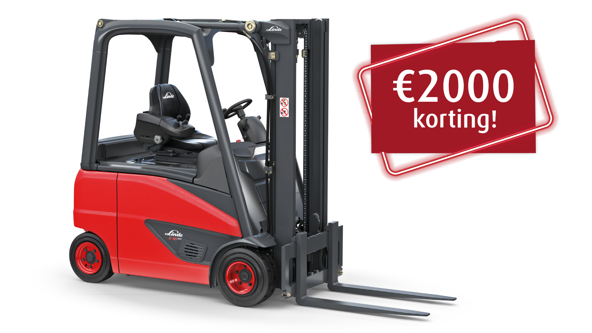 Lentedeals korting op de Elektrische heftruck E16 - E20 EVO (386 serie)