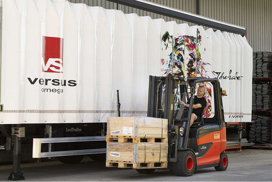 Versus-Omega kiest voor gebruikte Linde heftrucks