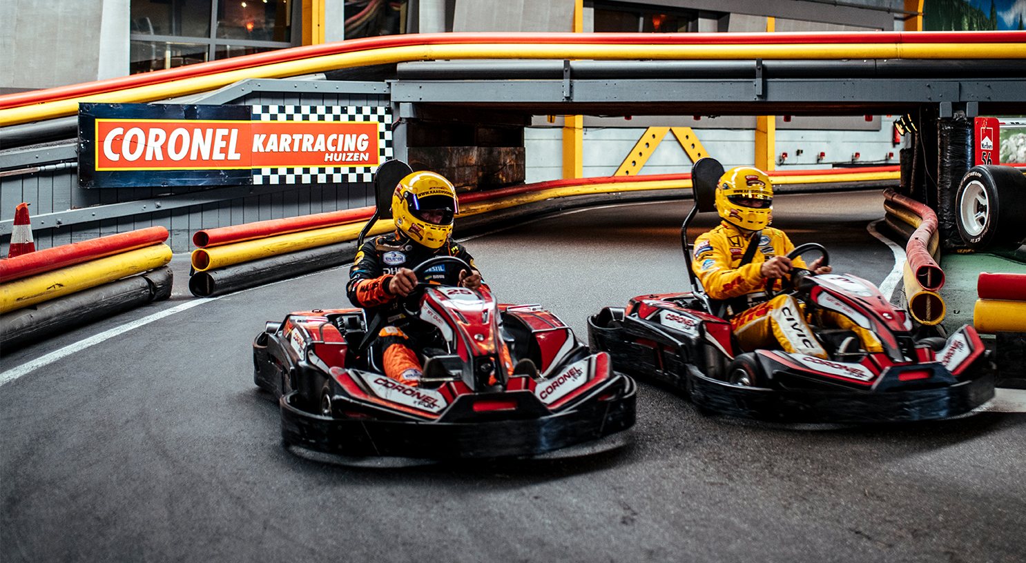Coronel karting in Huizen