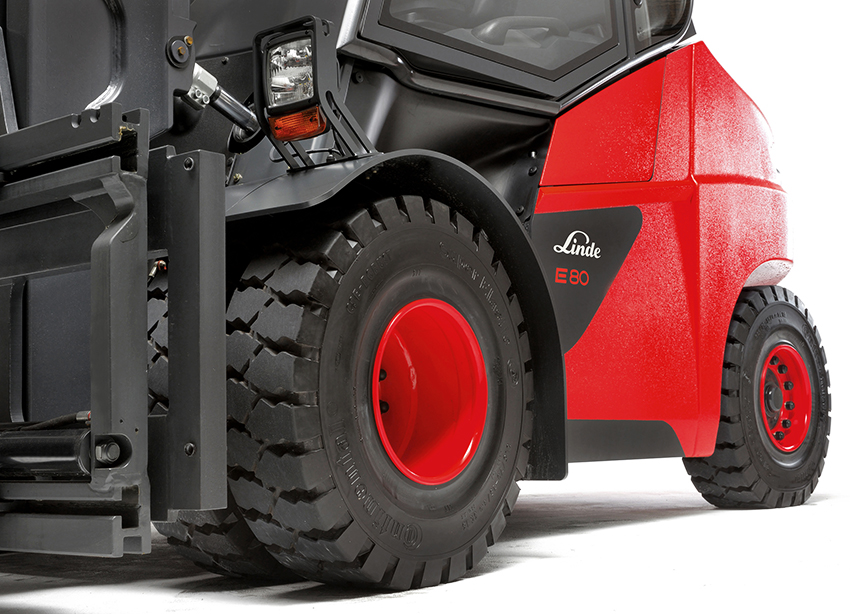 Profiel van een heftruckband