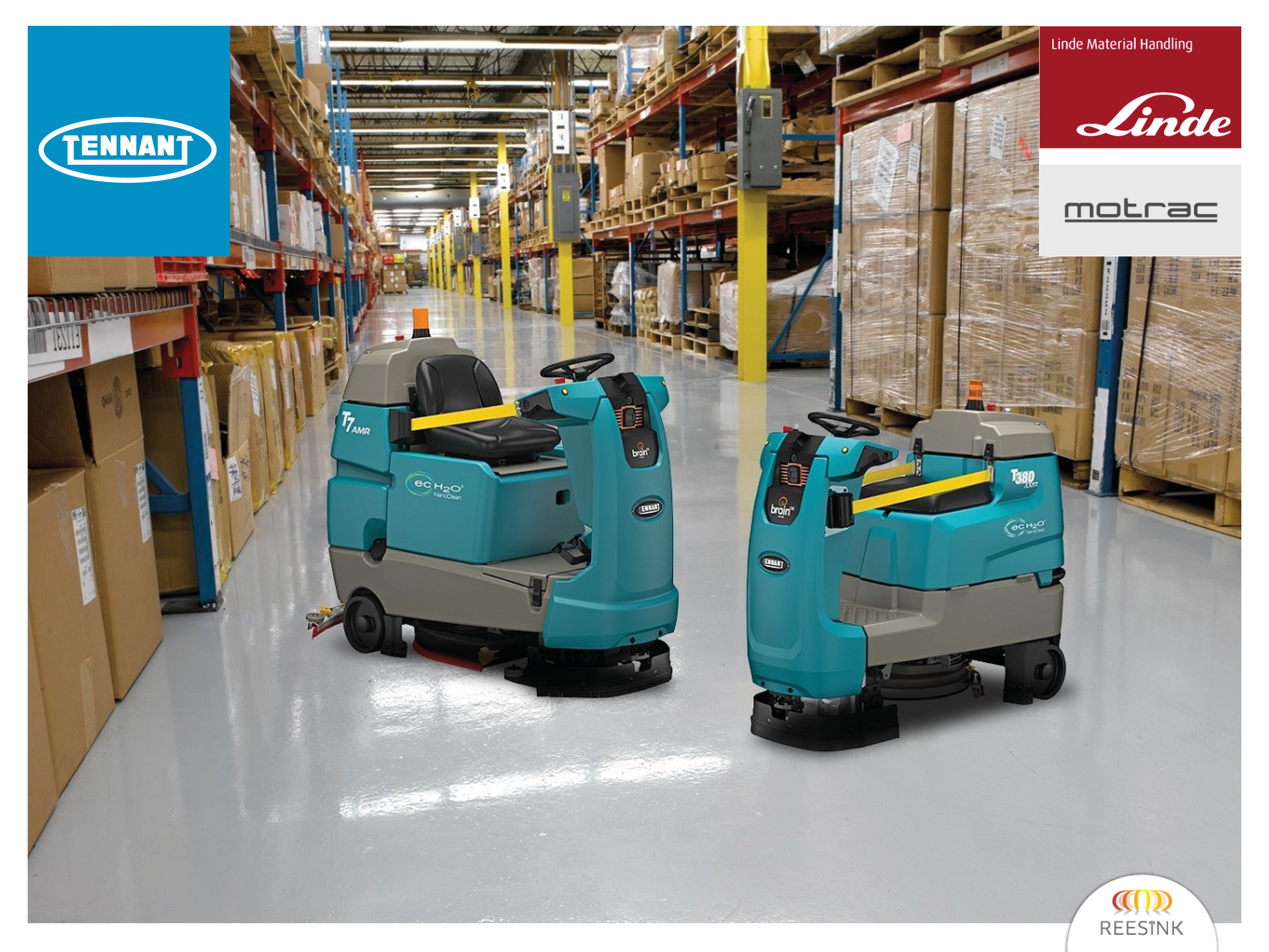 Motrac breidt uit met Tennant schoonmaakoplossingen