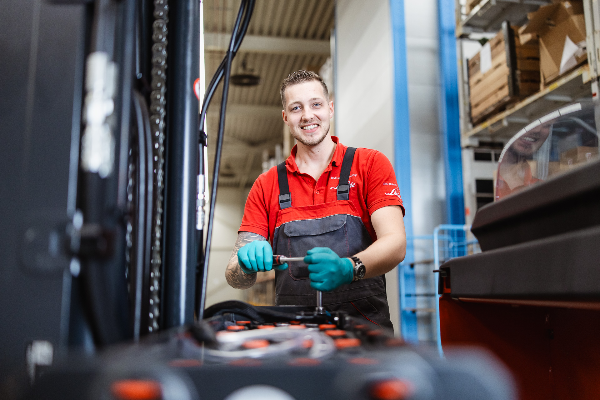 Servicemonteur bij Motrac