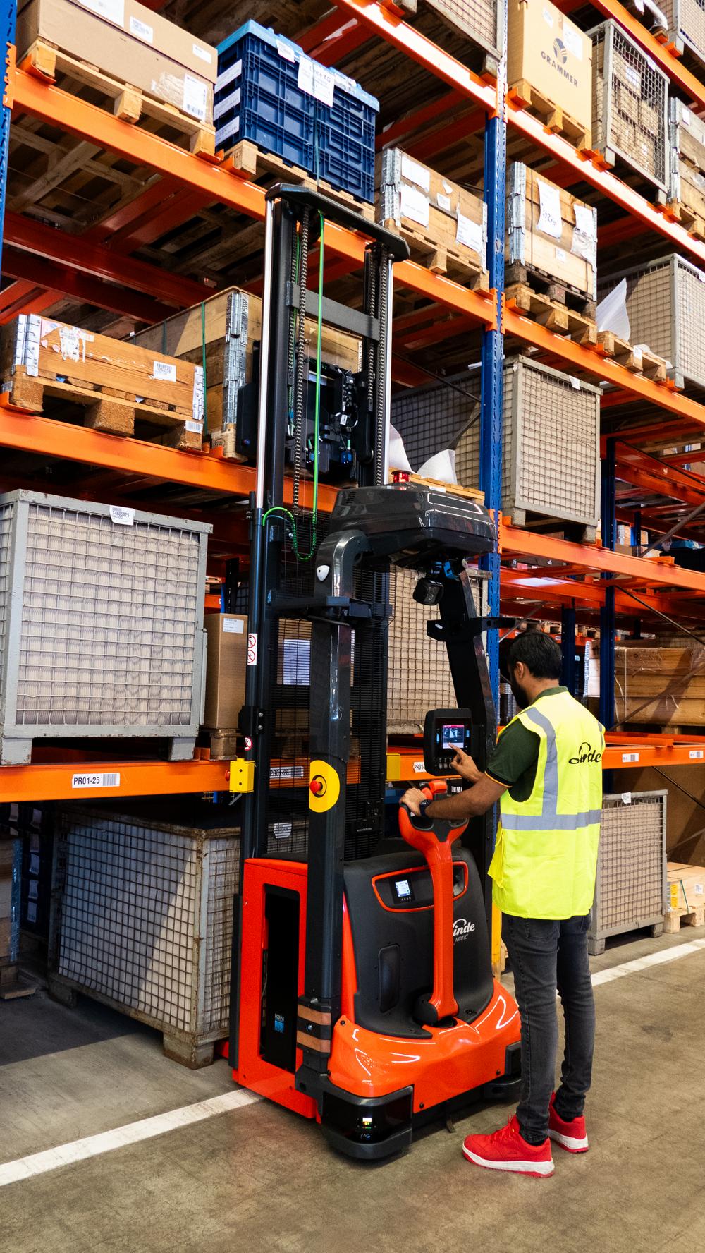 Linde L-Matic HD k voor stelling