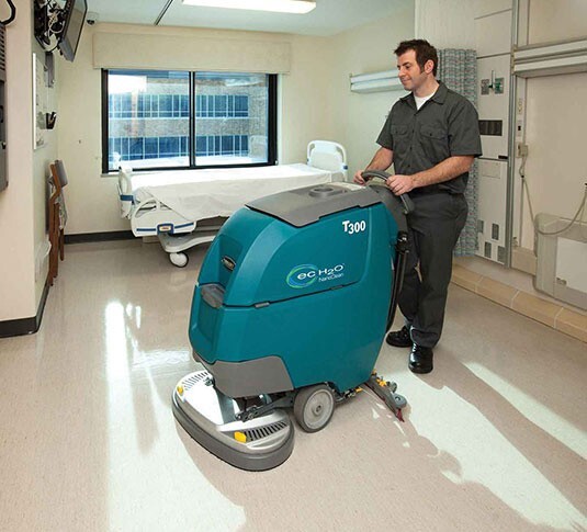 Tennant T300 in ziekenhuis