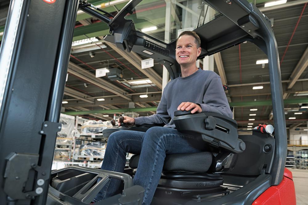 Optimaal zicht in de Linde Xi Roadster