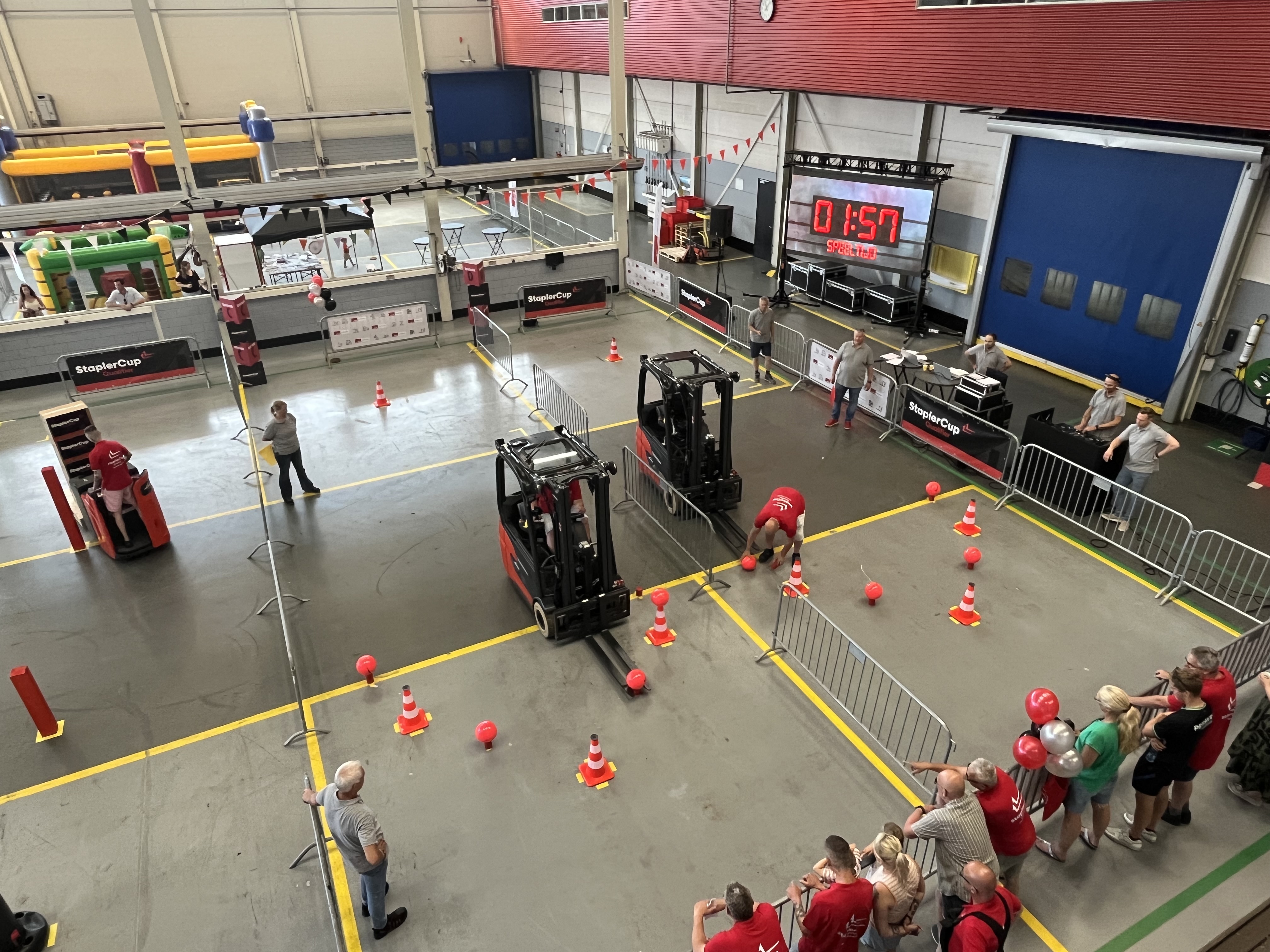 Overzichtsfoto voorronde HeftruckCup 2025