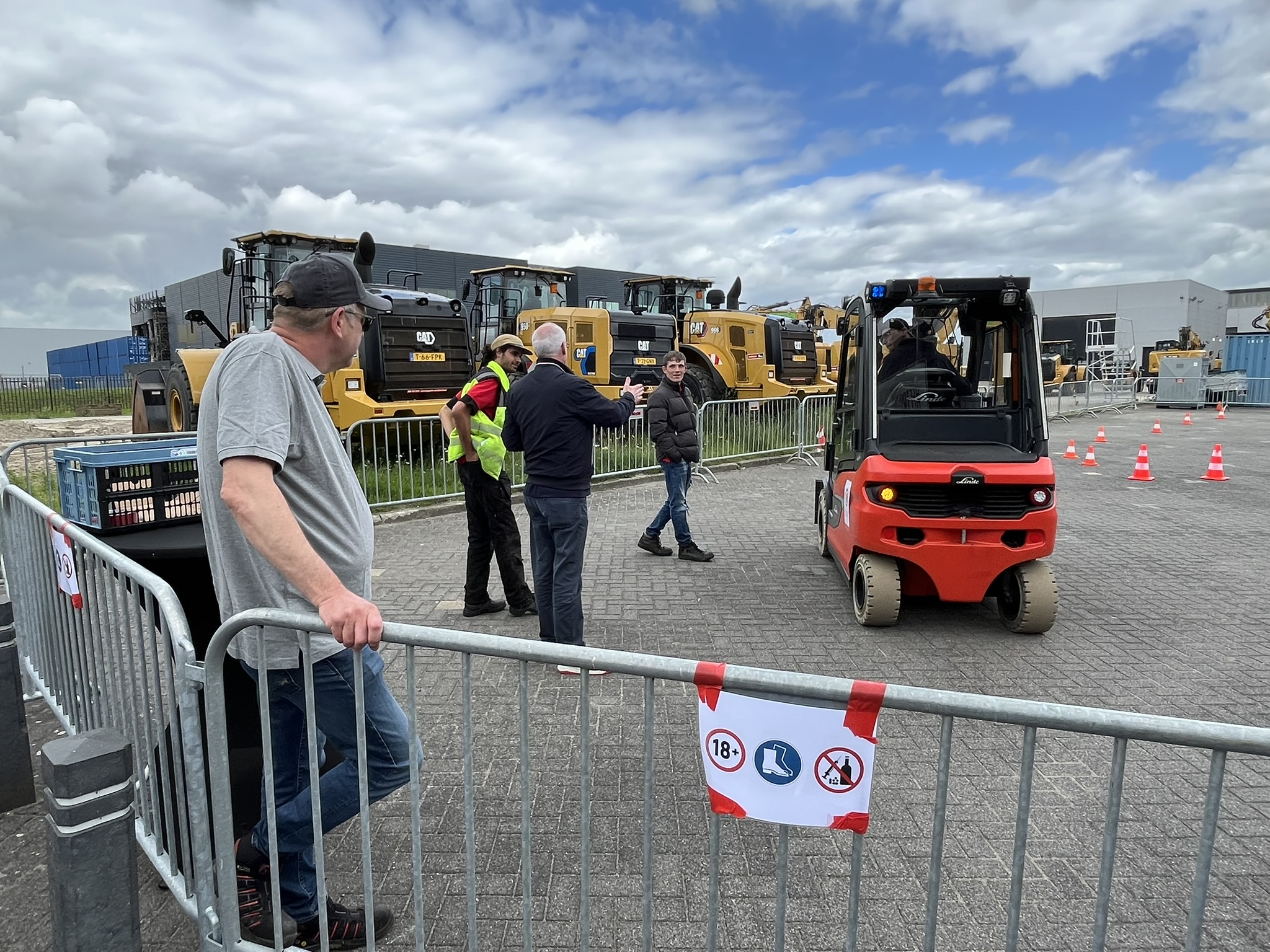 Demoparcours 1 tijdens HeftruckCup 2026