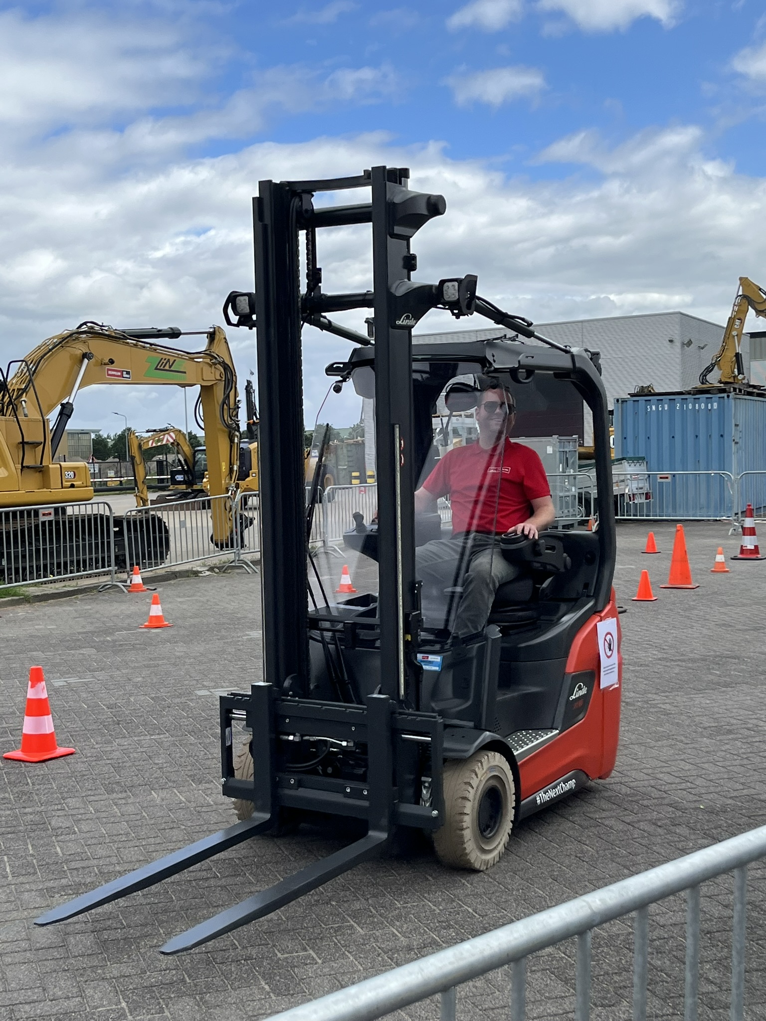 Demoparcours 2 tijdens HeftruckCup 2026