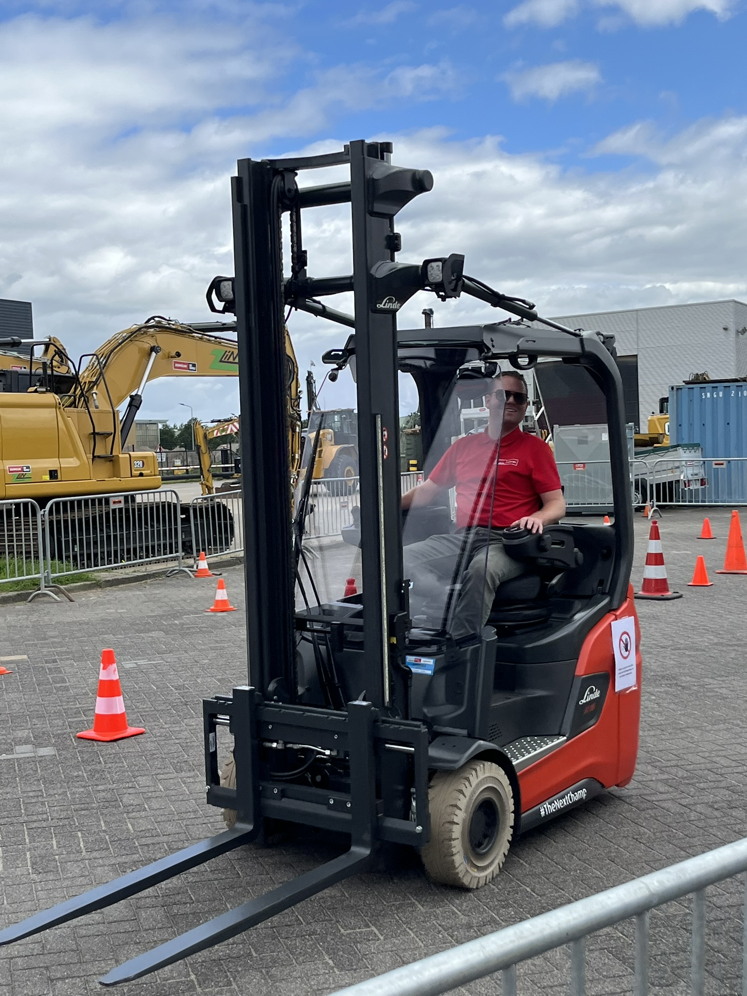 Demoparcours 6 tijdens HeftruckCup 2026
