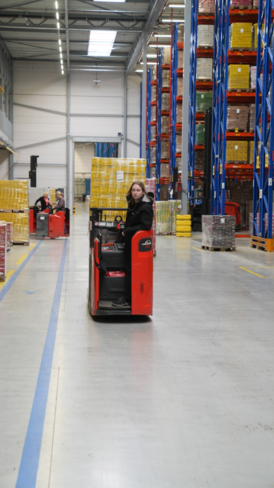Ergonomische Linde elektrische pallettrucks