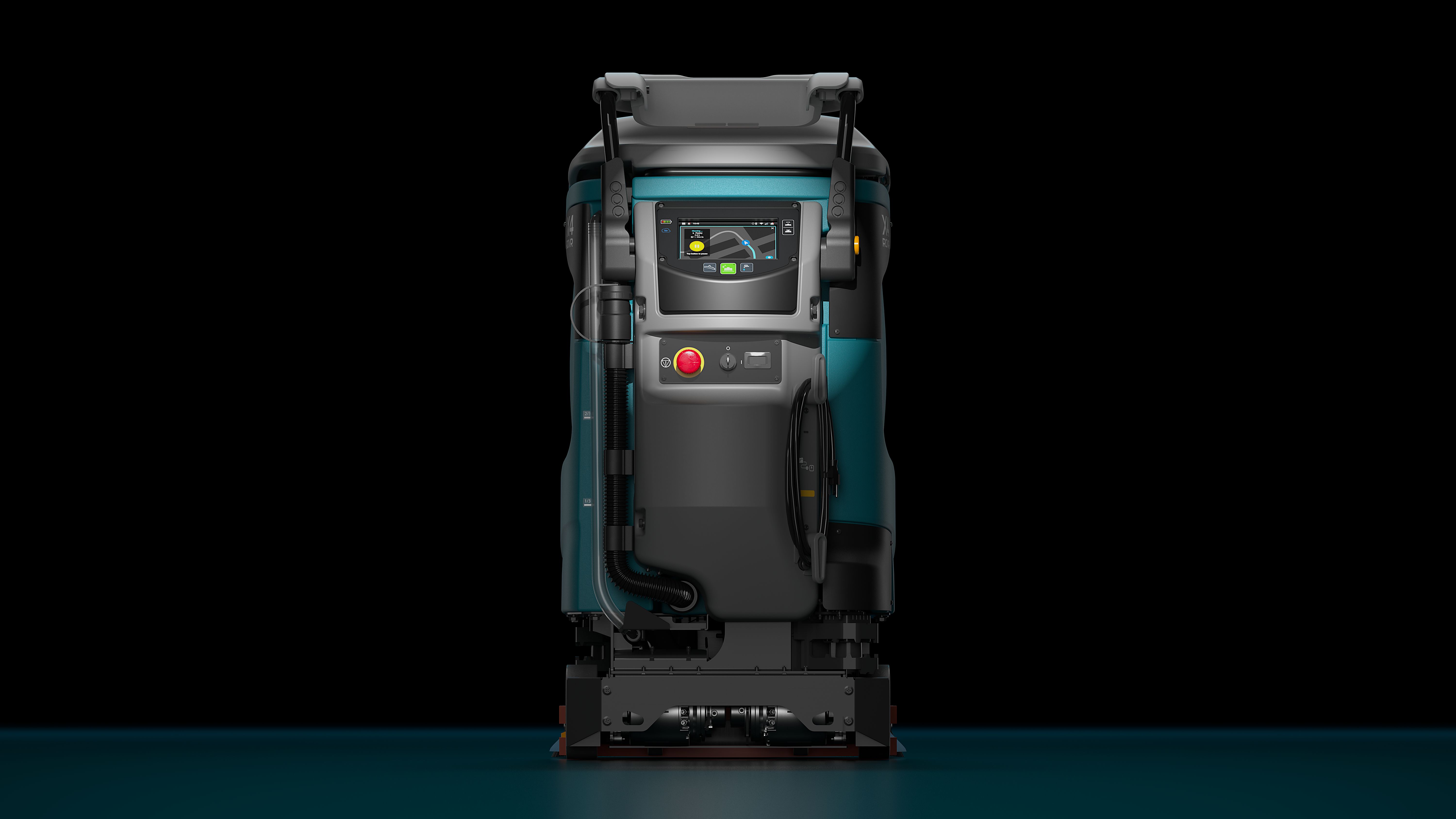 Tennant X4 ROVR schrobmachine - bedieningspaneel