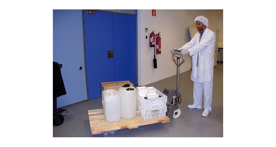 Minimaal onderhoud voor de ULMA inox hadpallettruck