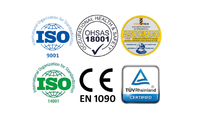 certificeringen magazijnstellingen Motrac