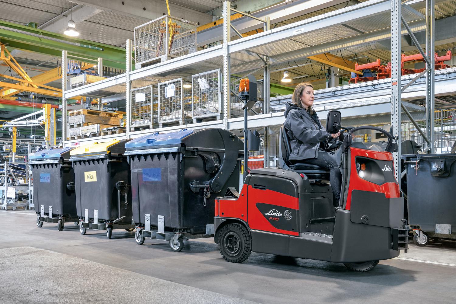 Elektrische Linde trekker huren