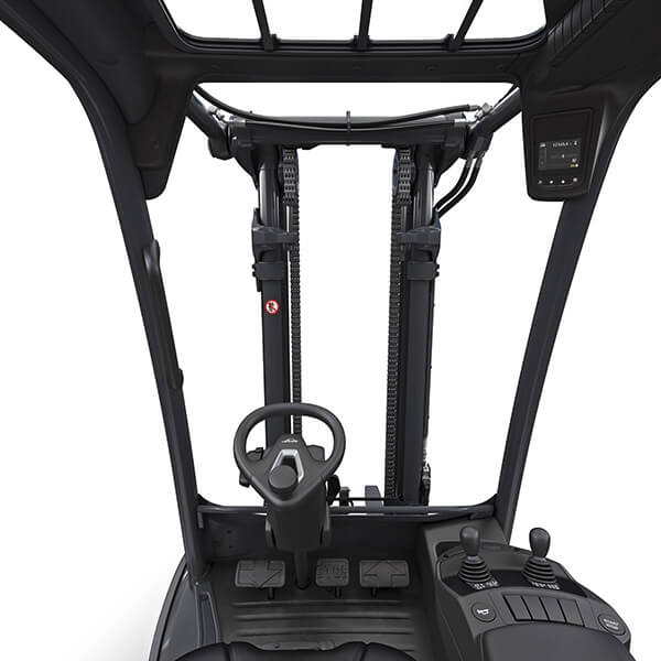 Linde diesel heftruck H20-H35 zicht