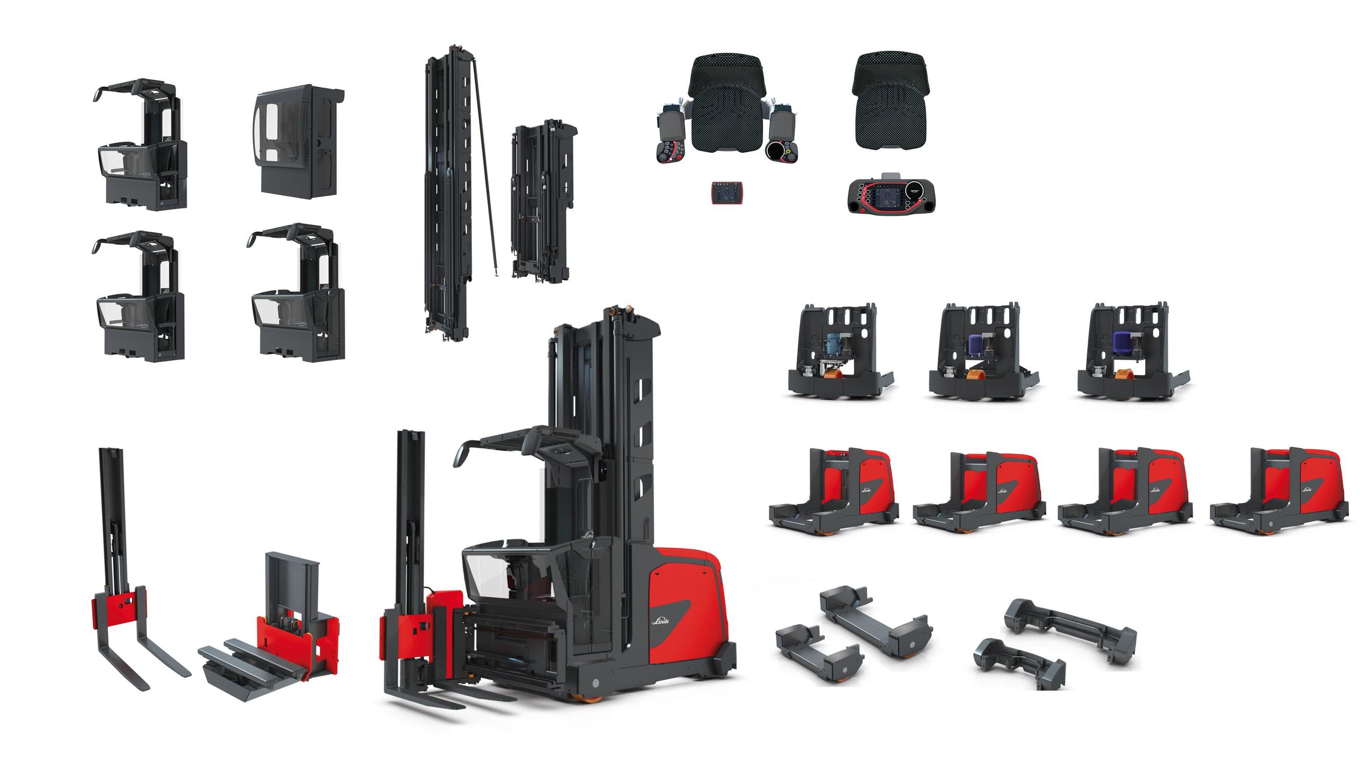 Linde smallegangentruck K Modular modulair ontwerp