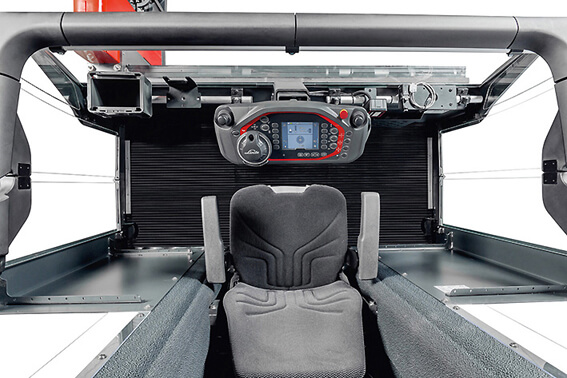 Nieuwe Linde smalle gangen truck bediening