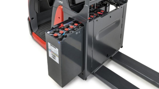 Zijdelingse batterijwissel