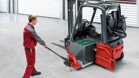 Actieve batterij ontluchting