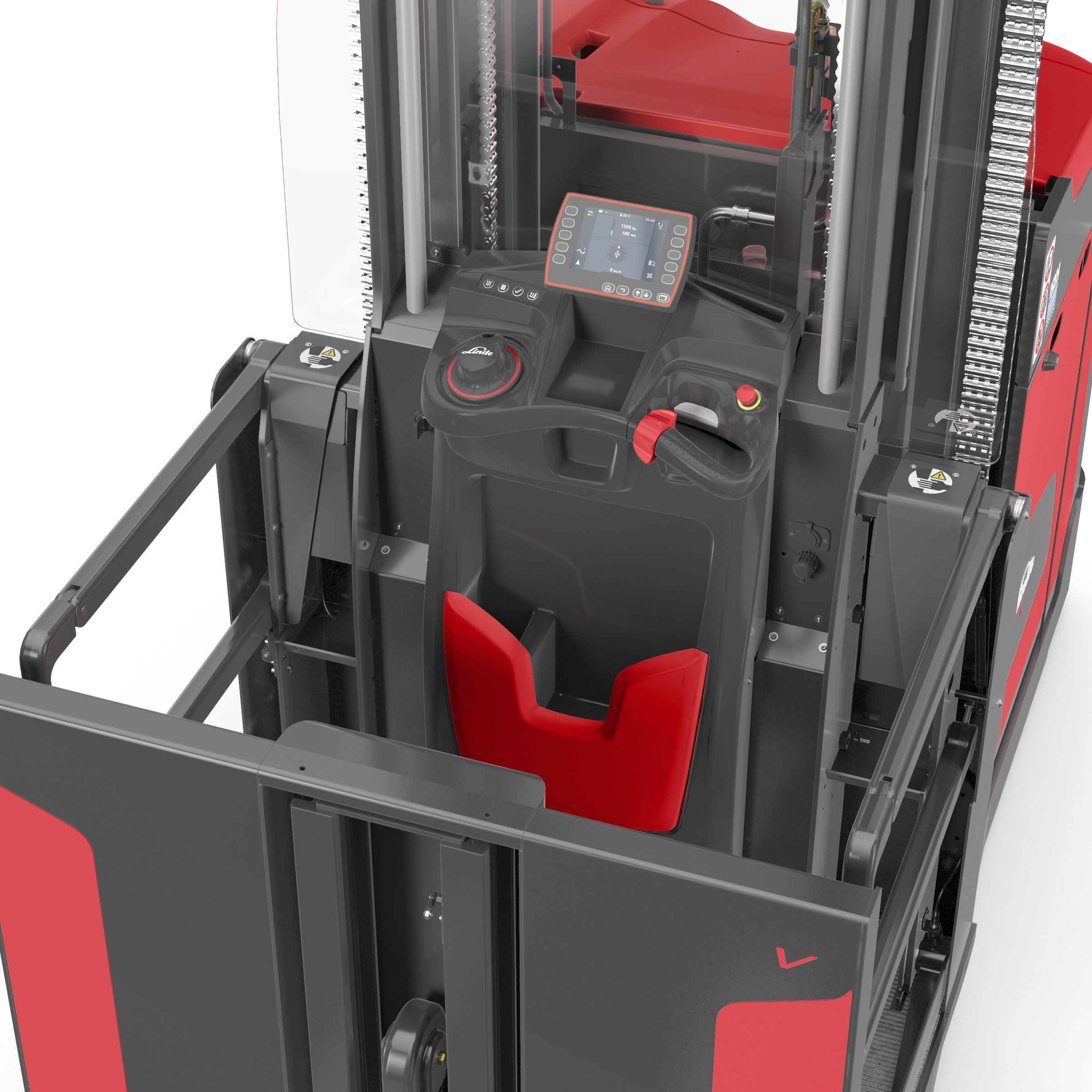Bedieningspaneel en kleurendisplay V modulair