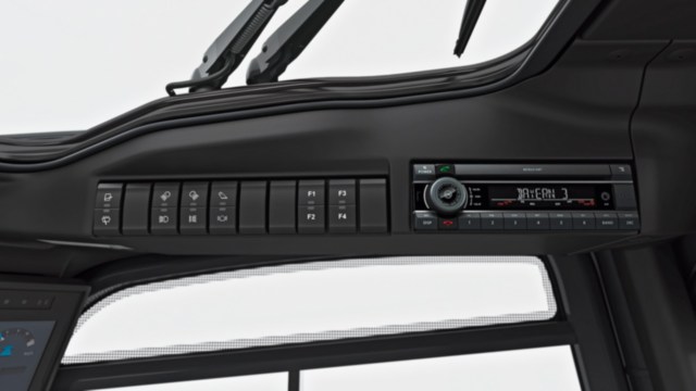 Radio met DAB+ en MP3-speler inclusief Bluetooth handsfree kit in Linde E35 - E50