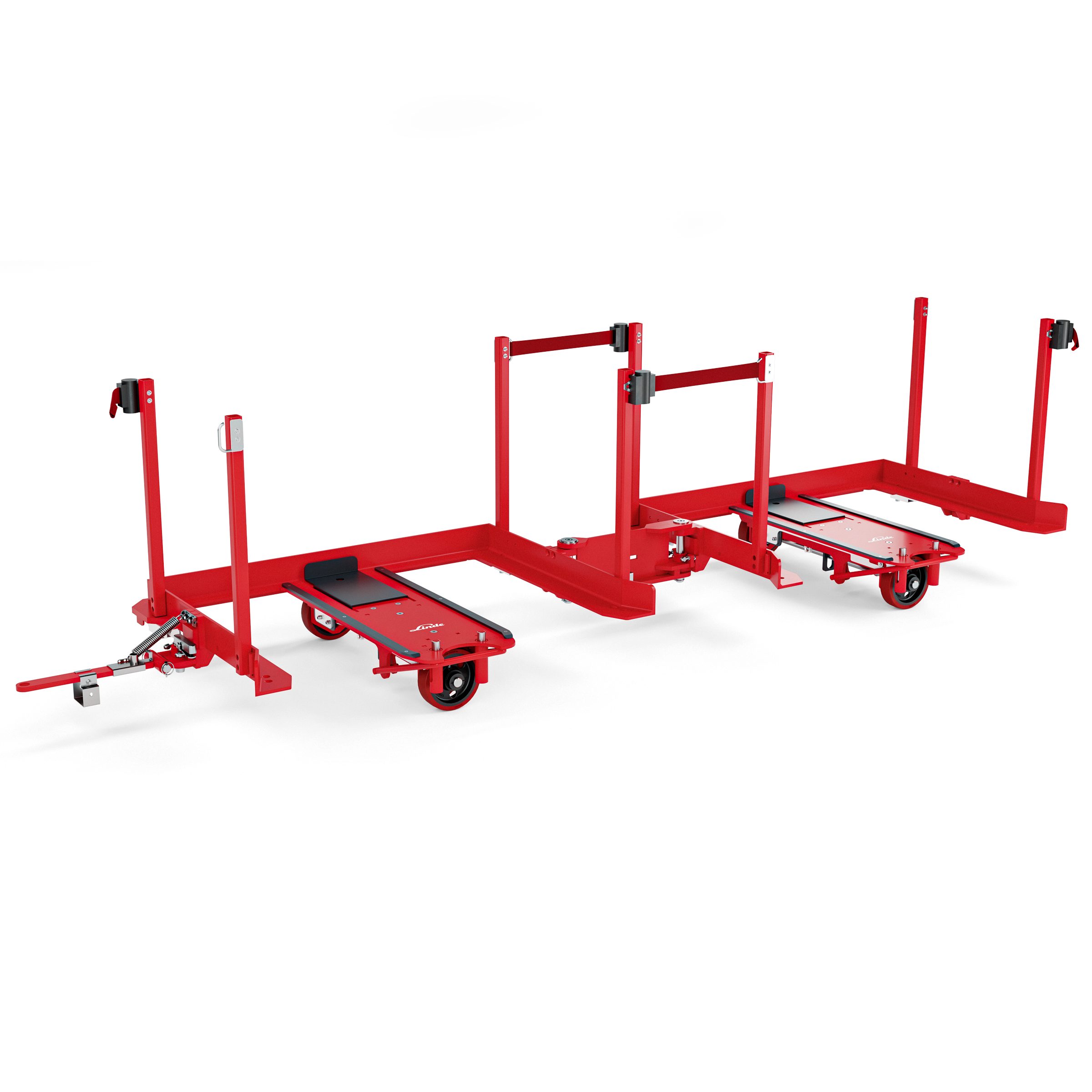 Doorloopbeveiliging voor de Linde logistieke trein