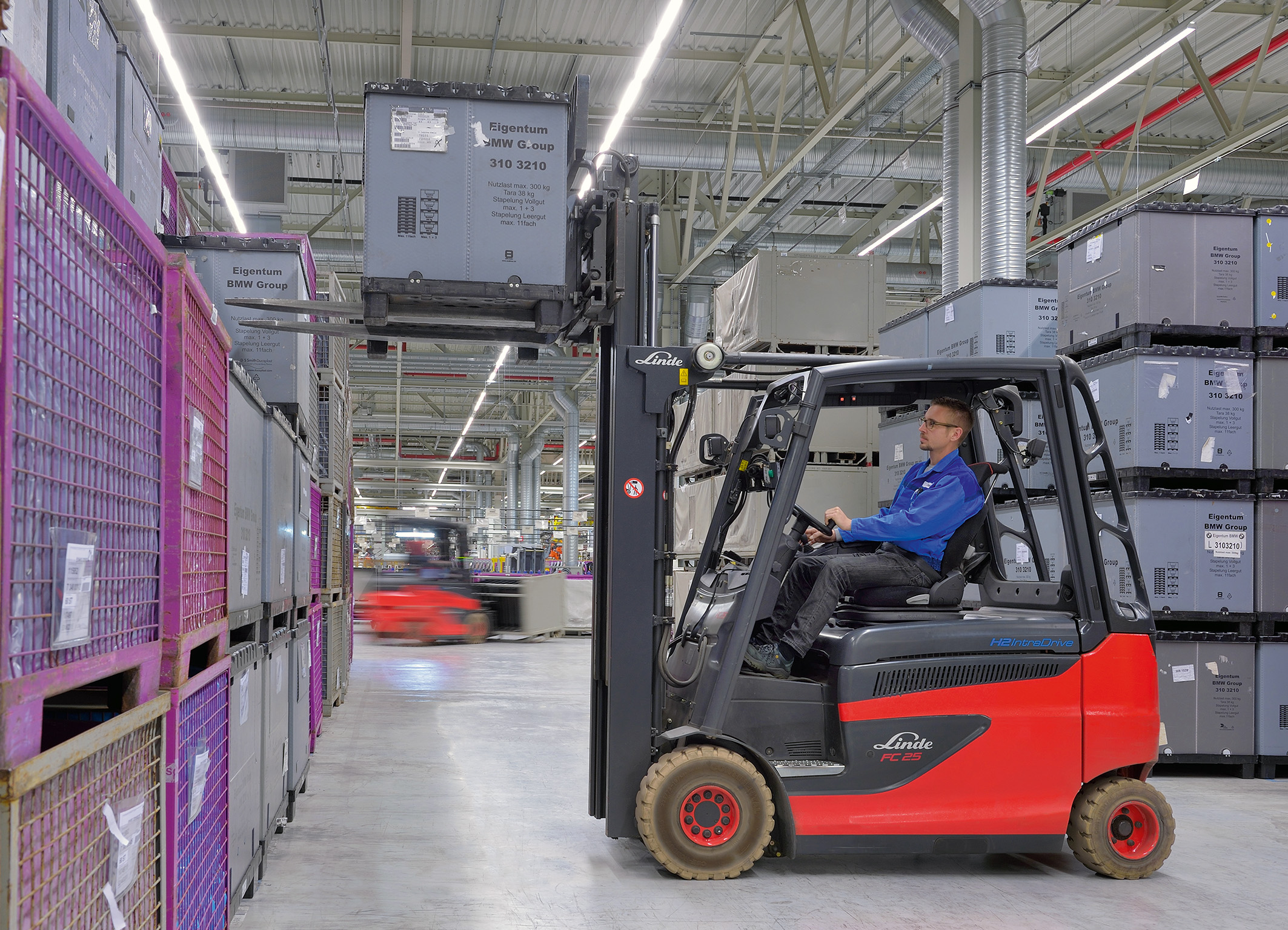 Linde truck op waterstof