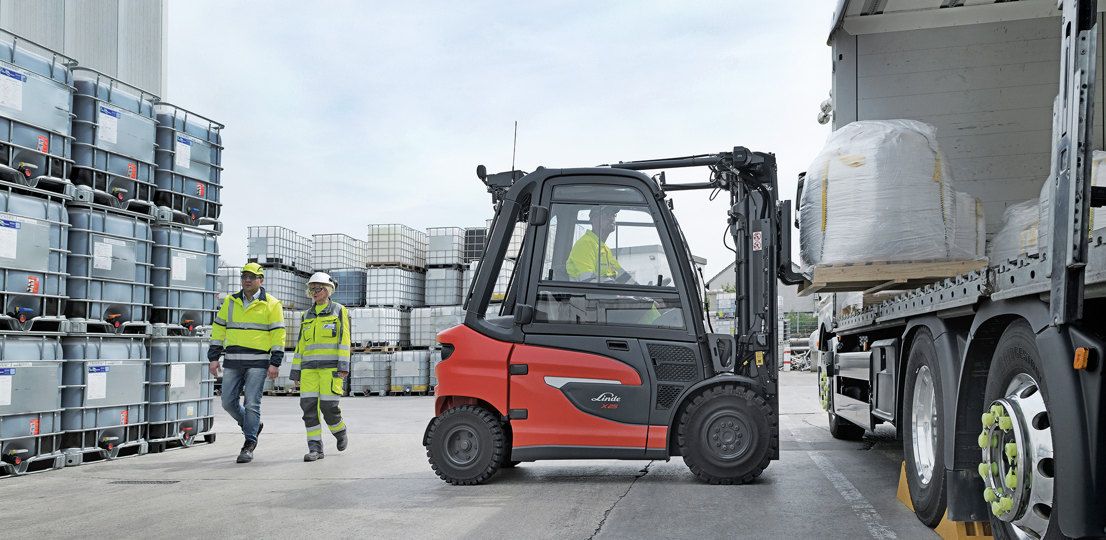 Veiligheidsoptie: Linde Reverse assist