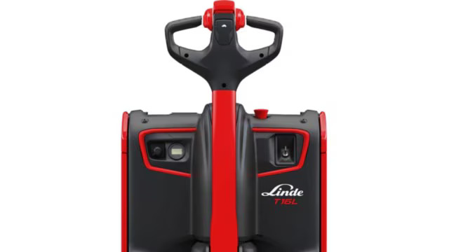 Kruipsnelheidsfunctie op de Linde T16 L pallettruck