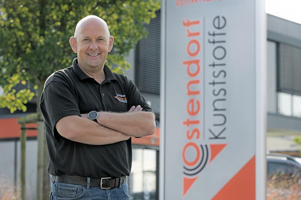 Manager Uwe Fröhle van Ostendorf Kunststoffen