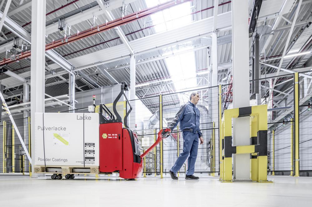 Explosiebeveiligde Linde T30 pallettruck