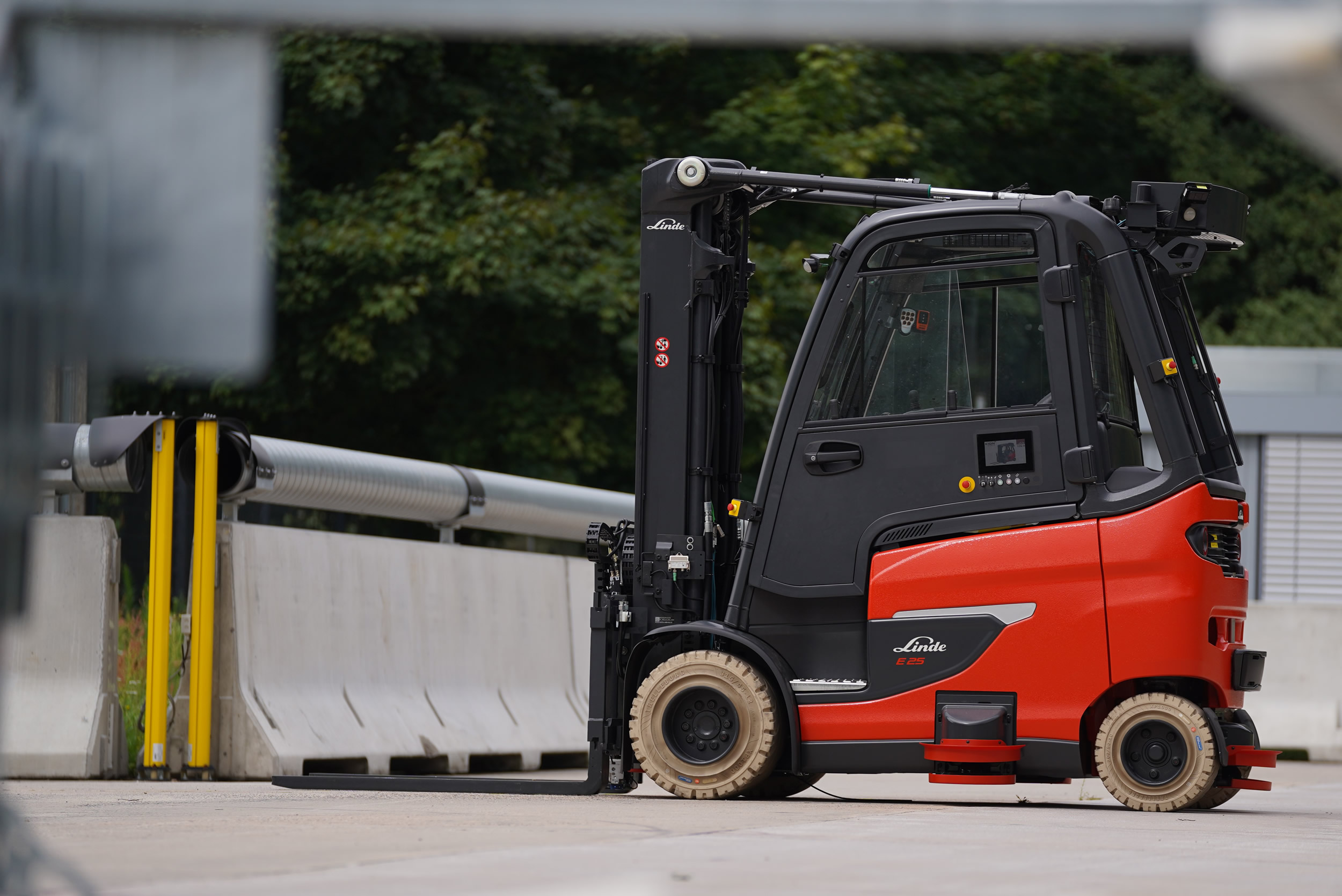Linde E-Matic geautomatiseerde heftruck