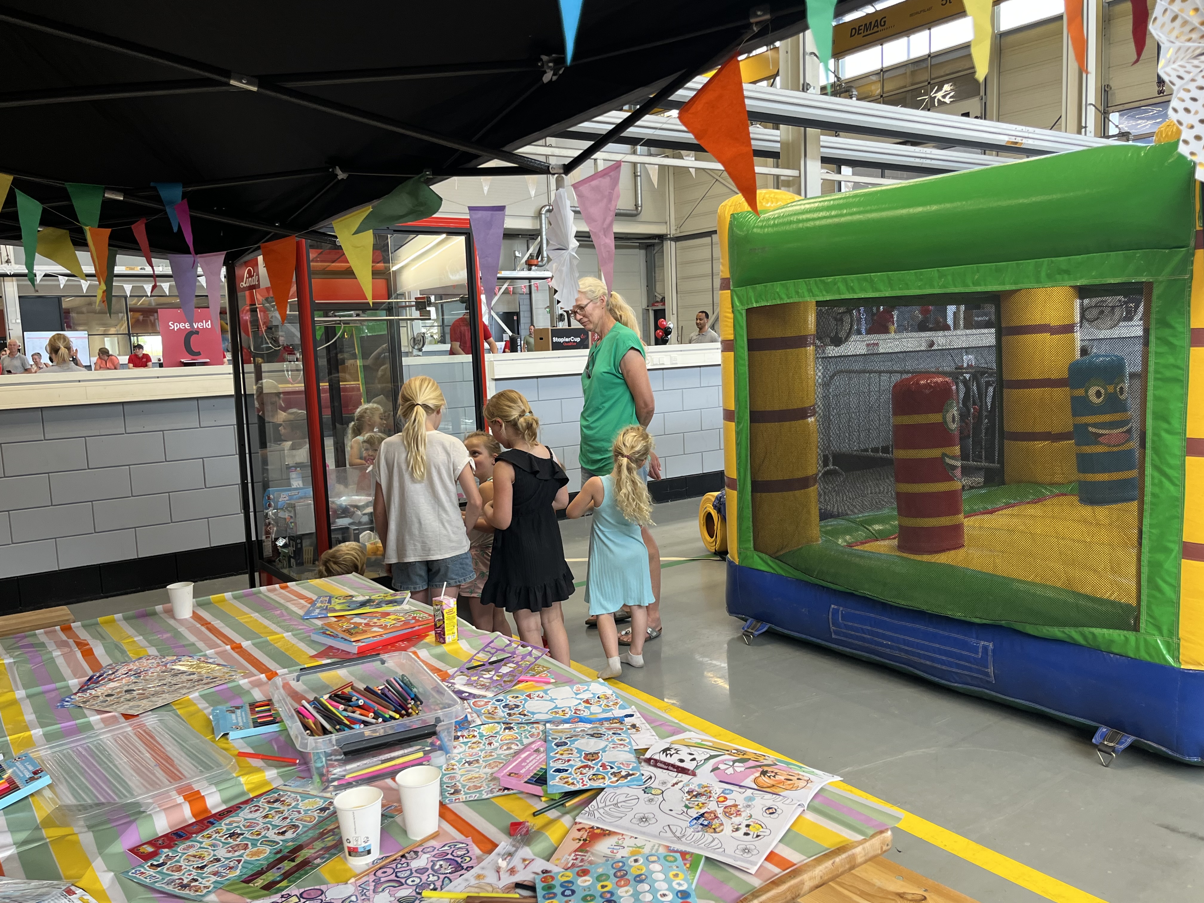 Animatie voor de allerkleinsten op HeftruckCup