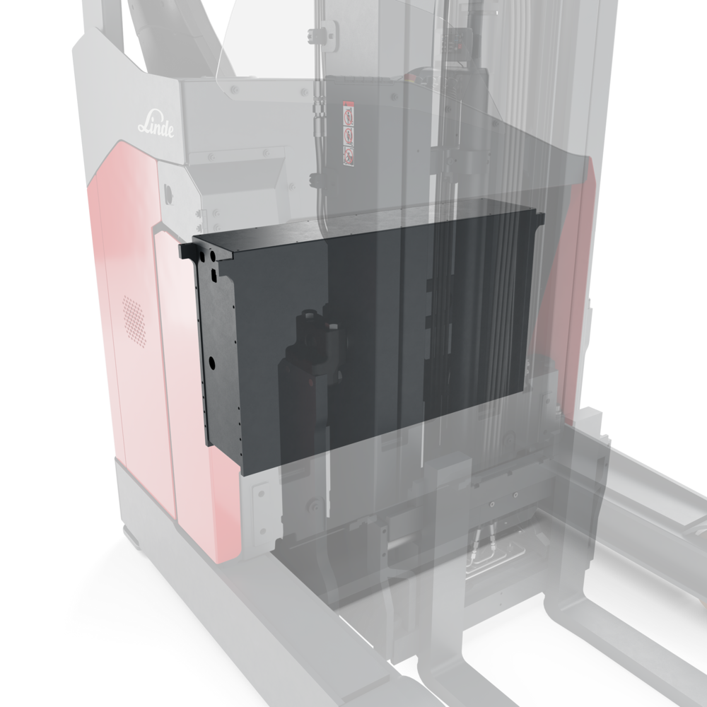 Verwisselbare Li-ION-batterij van de Linde reachtruck