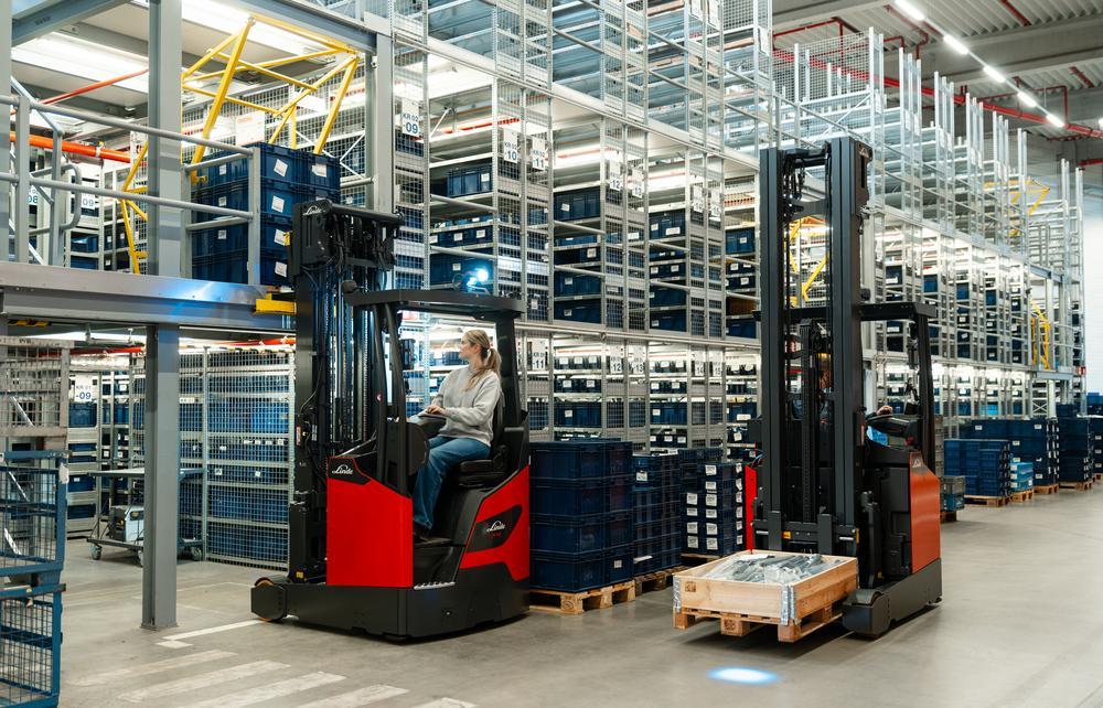 Met de voorkeuze voor hefhoogte kunnen verschillende hefhoogtes eenvoudig vooraf worden geprogrammeerd