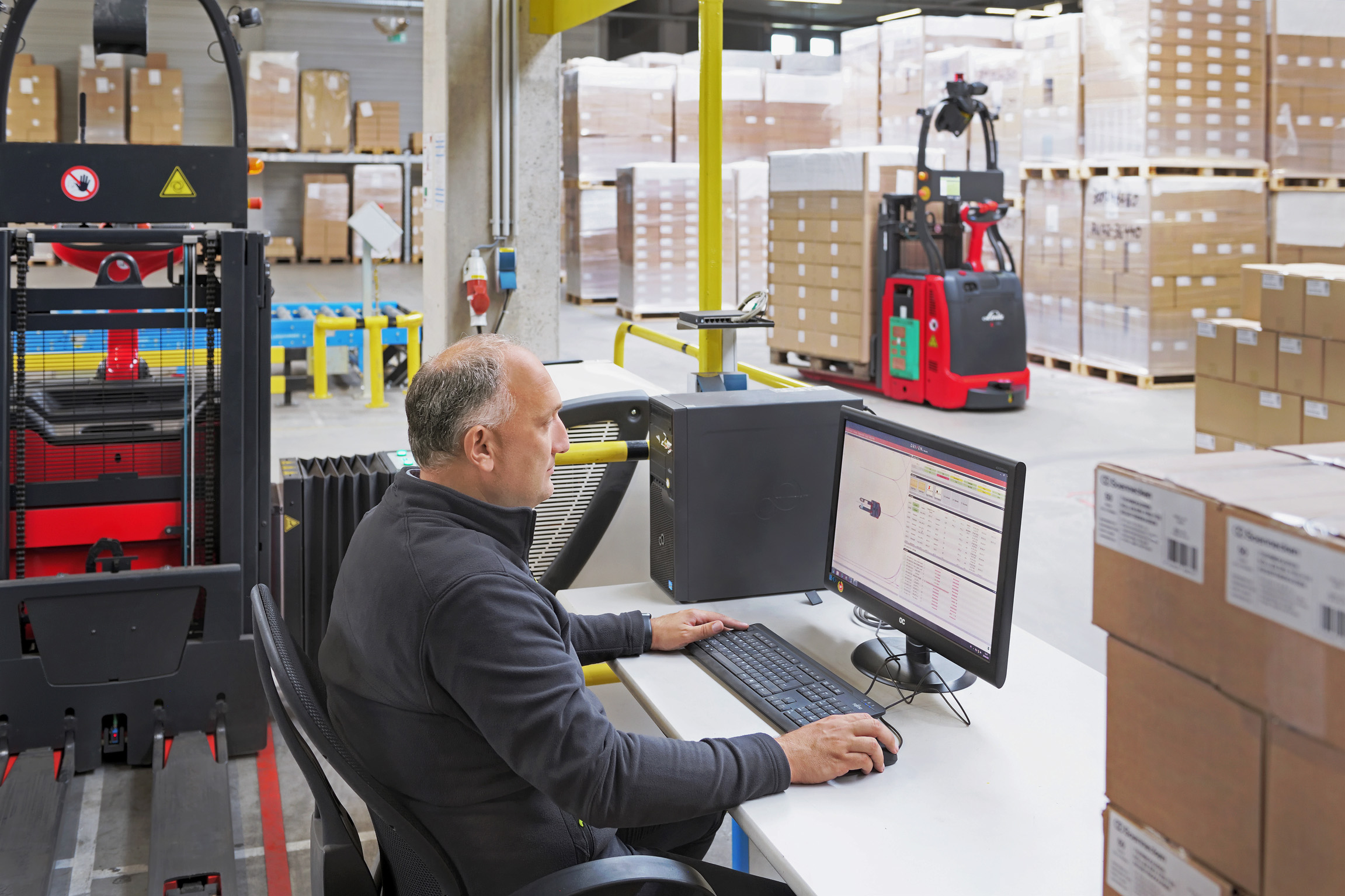 Procesoperator autonome trucks.
