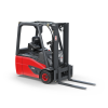 Linde elektrische heftruck E12 E20 EVO driewiel vrijstaand